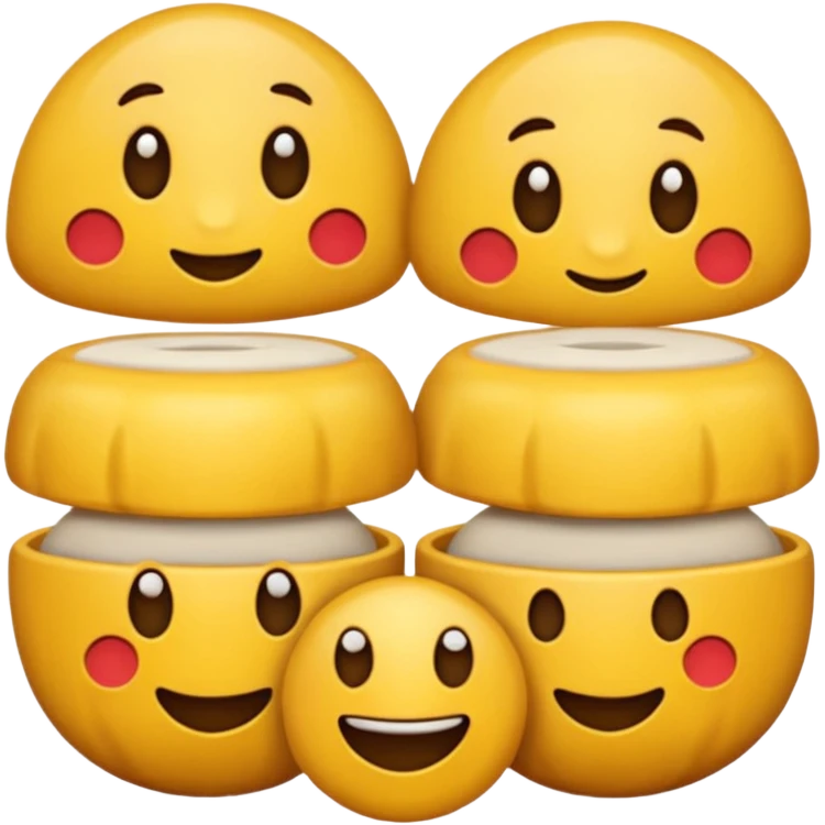 Колобок кушает шаурму emoji