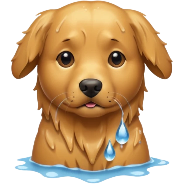 wet dog emoji