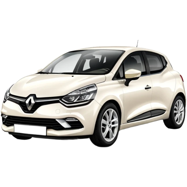 new model white renault clio emoji