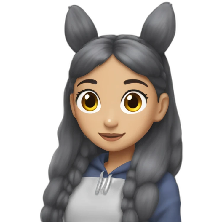 Ariana Grande Totoro emoji