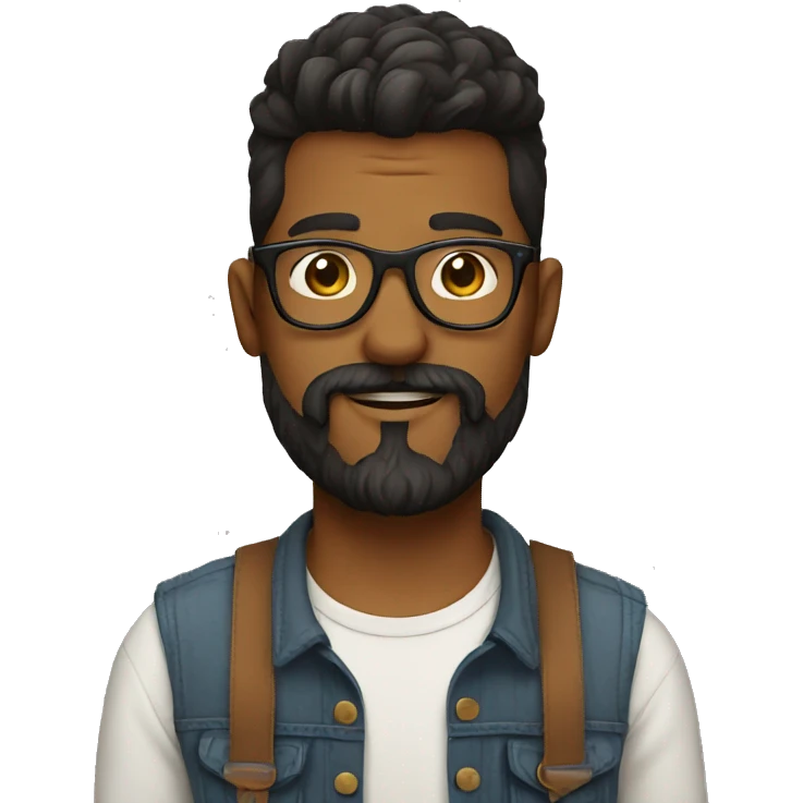 hipster emoji