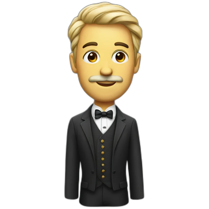 Gentleman  emoji