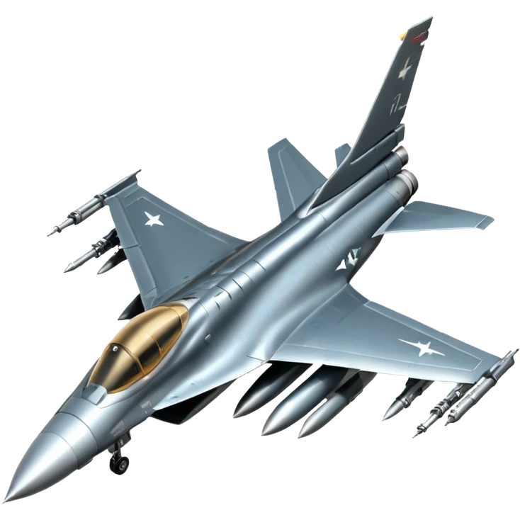 F-16 Model bir Jet emoji