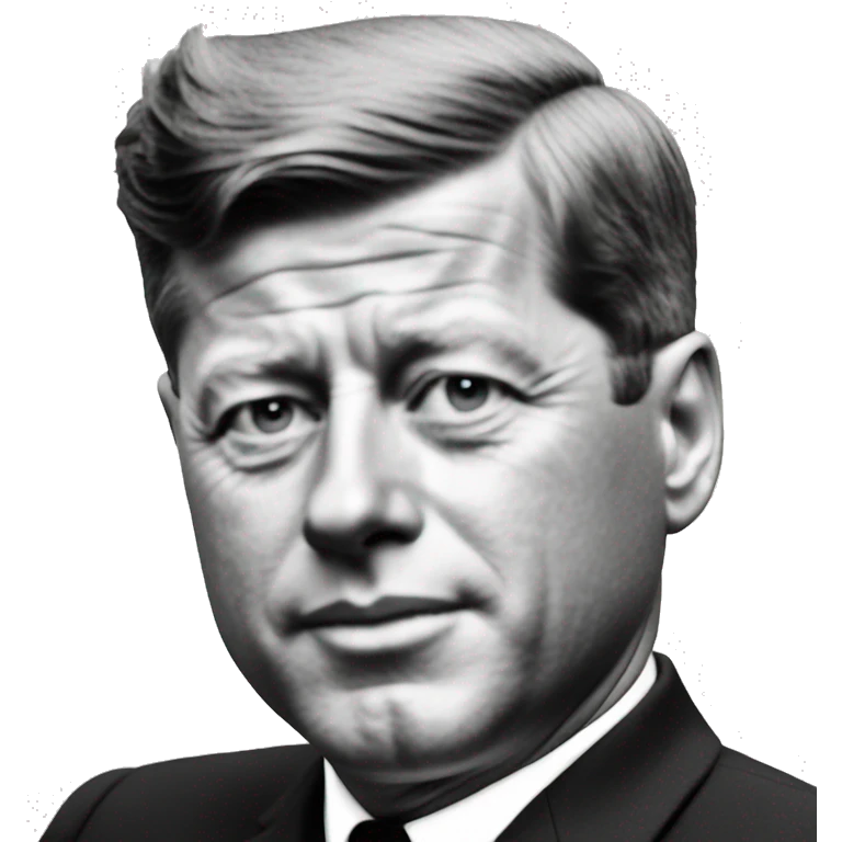 John f Kennedy in convertible   emoji