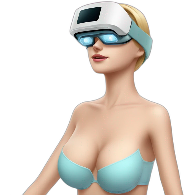Breast-surgery-with-virtual-reality-display emoji