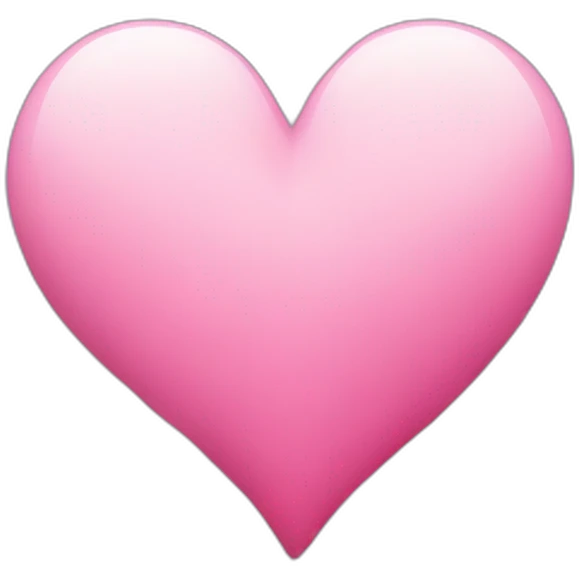 pink heart + stars emoji