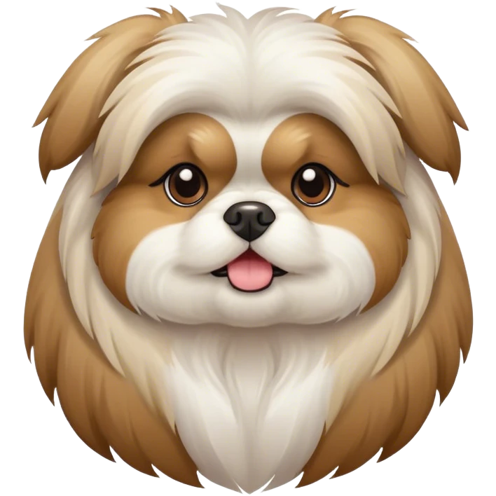 Shitzu dog emoji