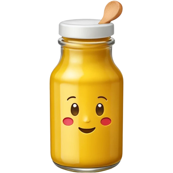 Mustard bottle emoji