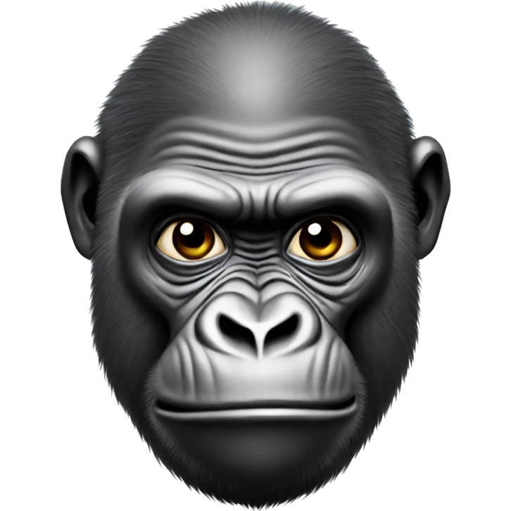 Gorilla with a monacle emoji