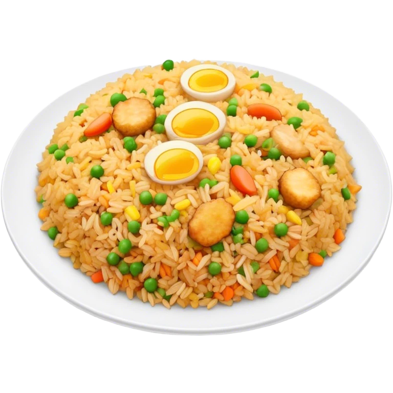 Fried rice  emoji