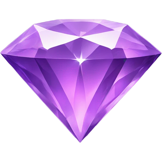 Purple diamond  emoji