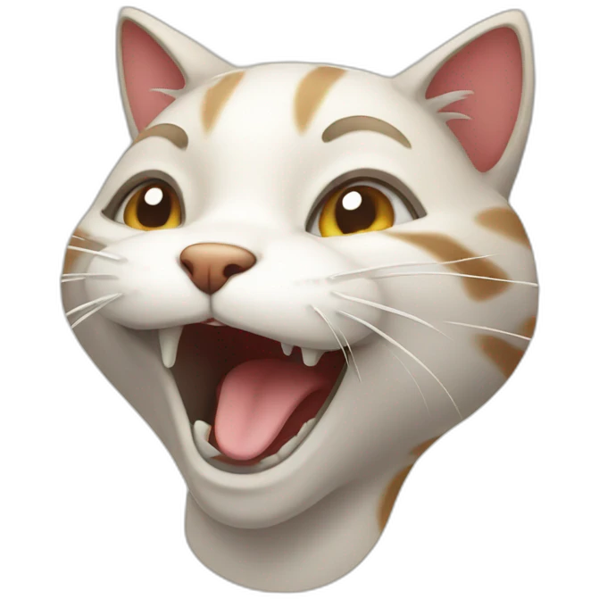 Laughing cat  emoji