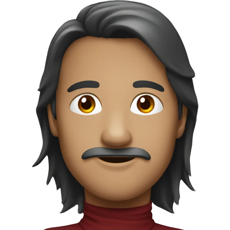 Dark red emoji