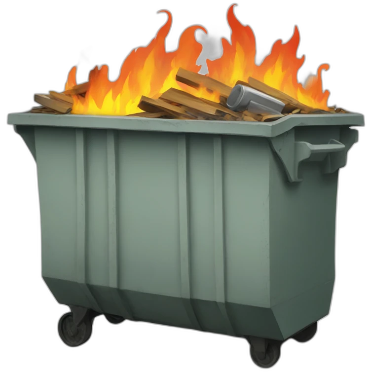 Dumpster Fire emoji