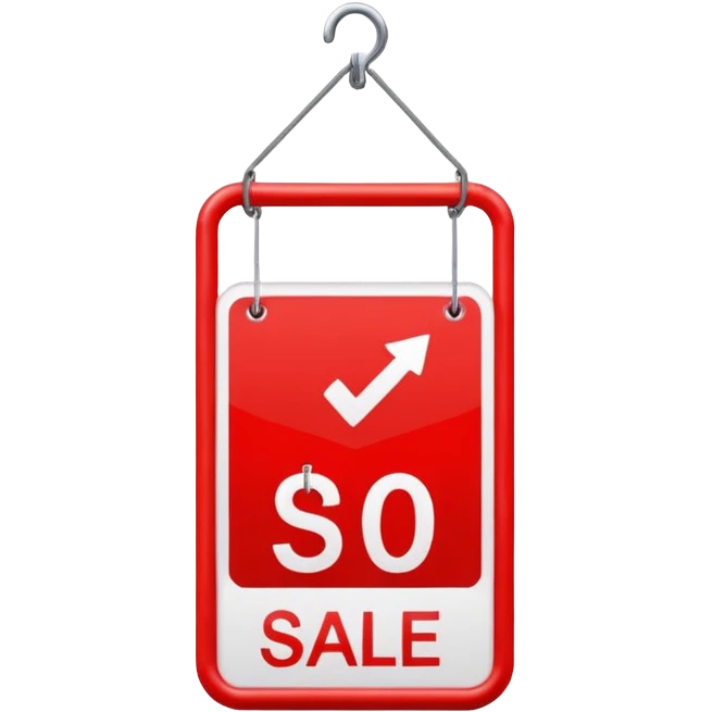 sale sign emoji