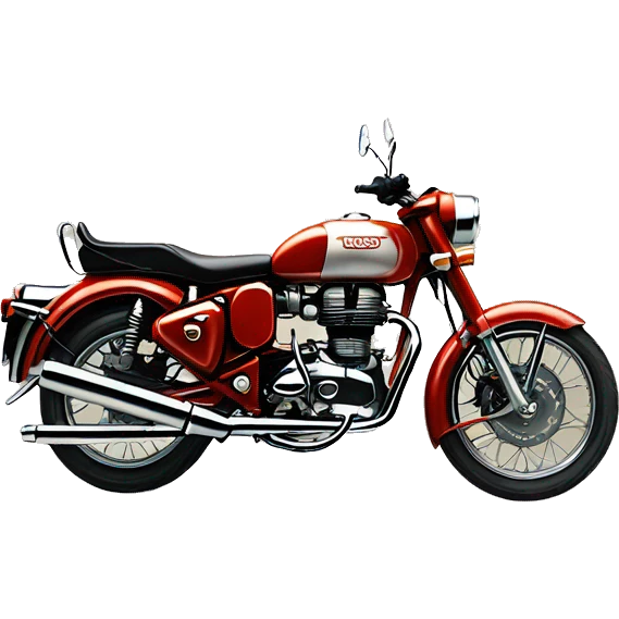 Royal enfield 1990 350 logo emoji