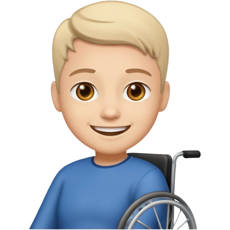 Disabled wheel chair user emoji