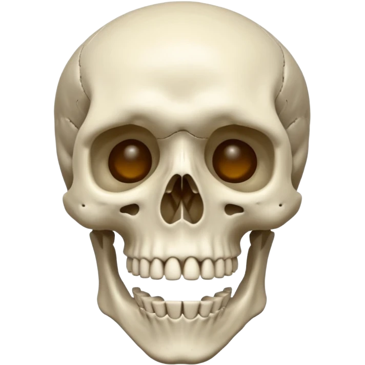 Mind blown skeleton emoji