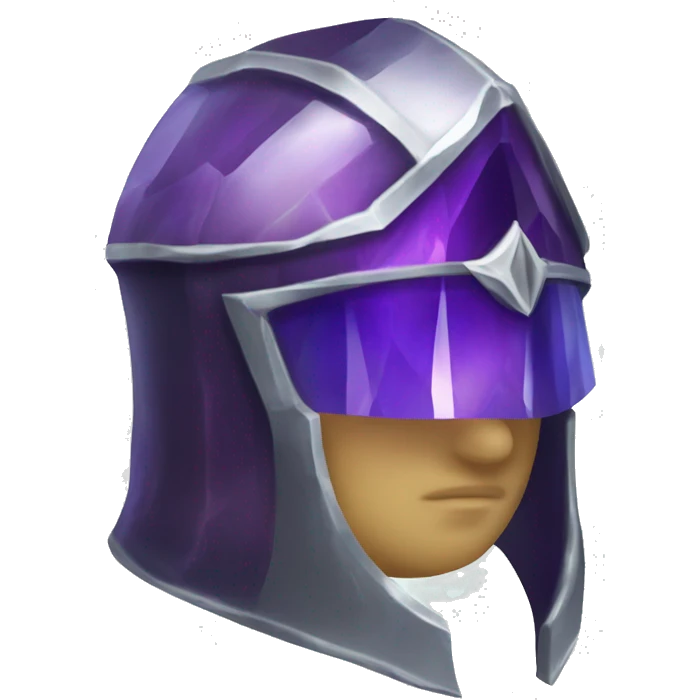 crystal geode paladin helmet emoji