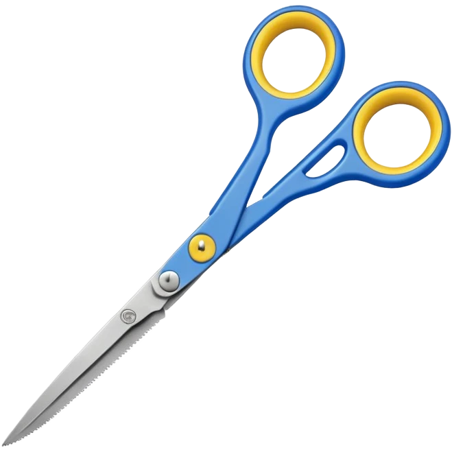 kid scissors emoji
