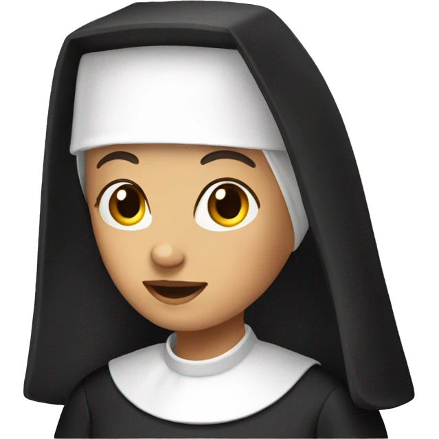 a nun emoji