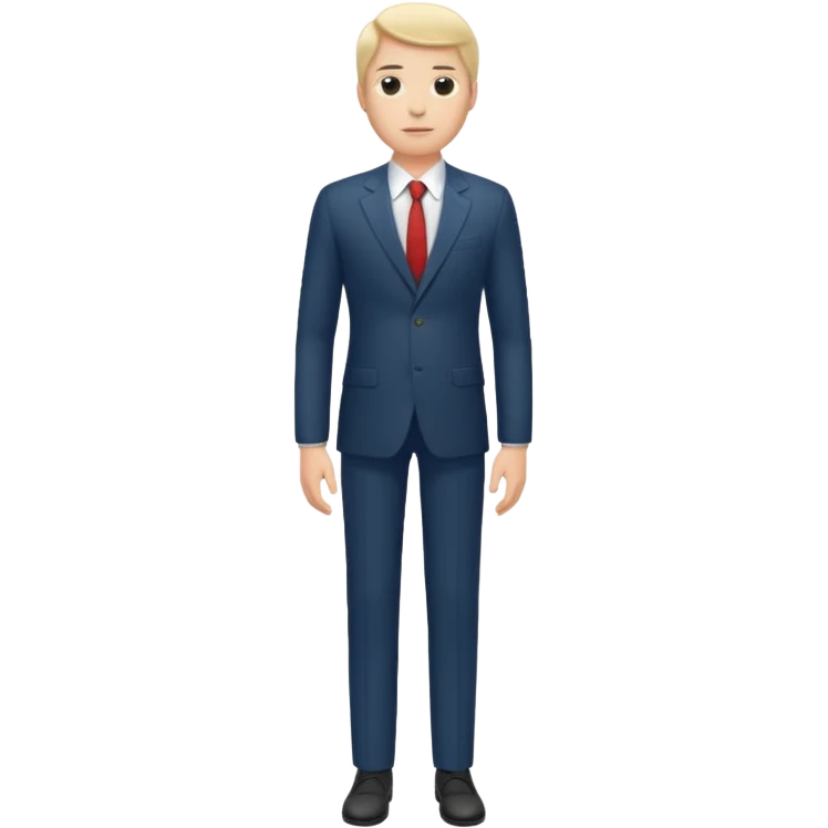 tall man full body emoji