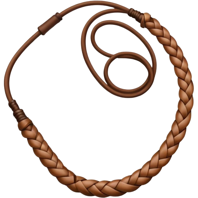whip with only one strand  emoji