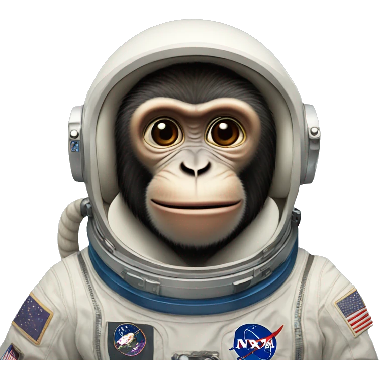nasa monkey  emoji