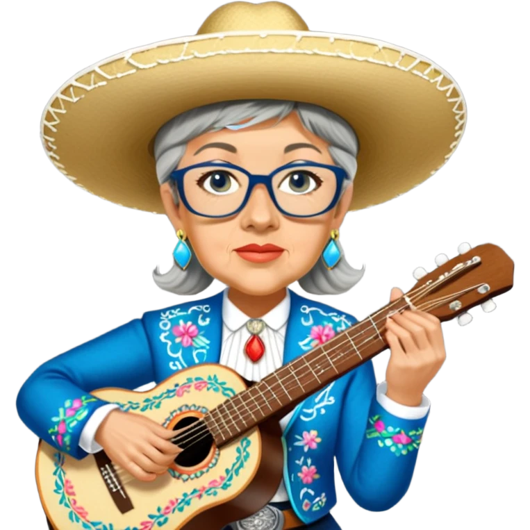 Mariachi Guitarist emoji