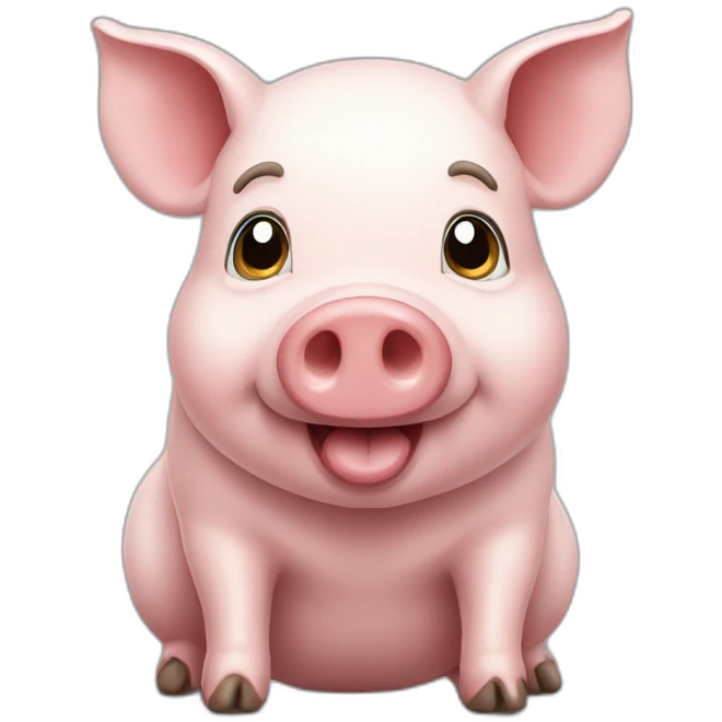 Petit Cochon qui pète emoji