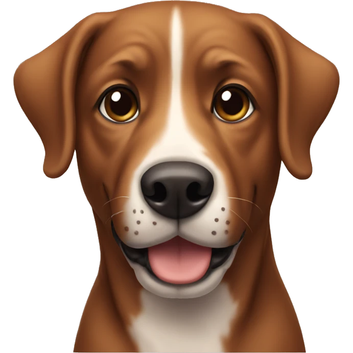 brown dog emoji