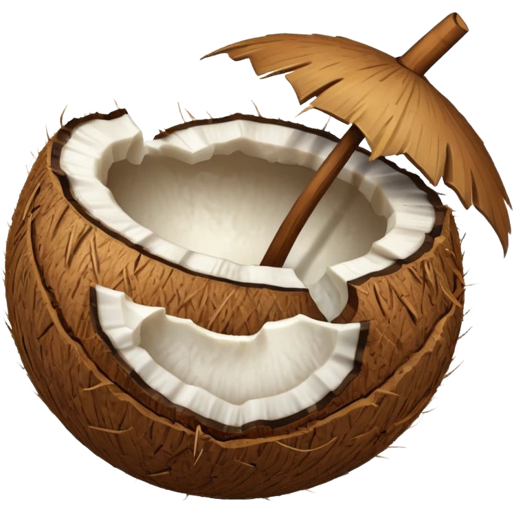Noix de coco emoji