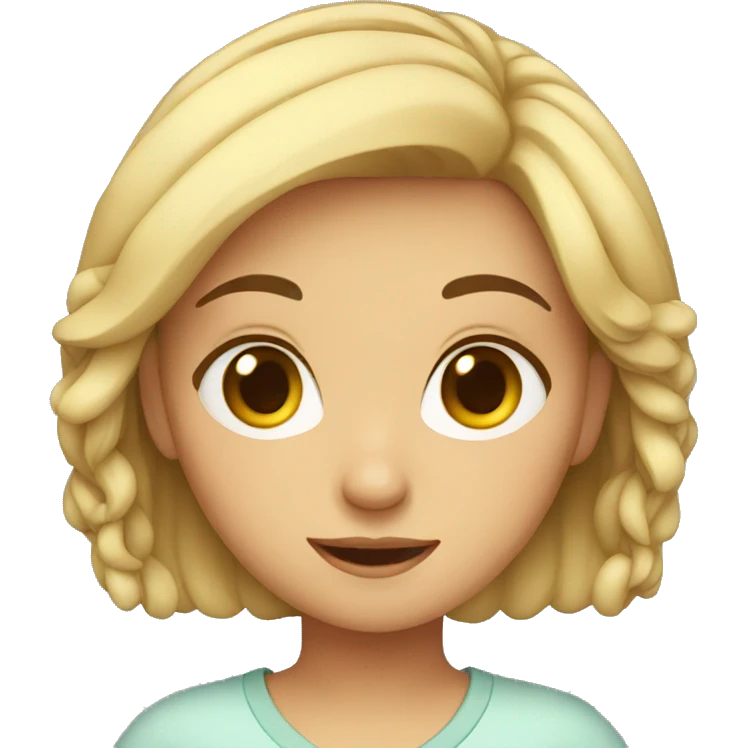 Animated girl emoji