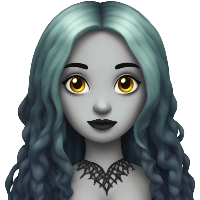 Gothic mermaid emoji
