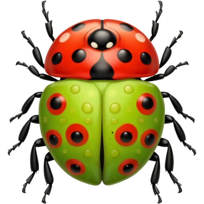lime cute lady bug emoji