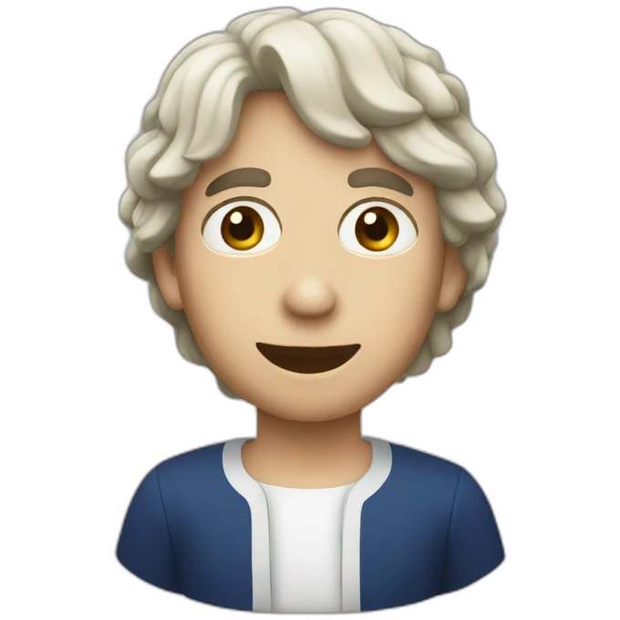 Salut français emoji