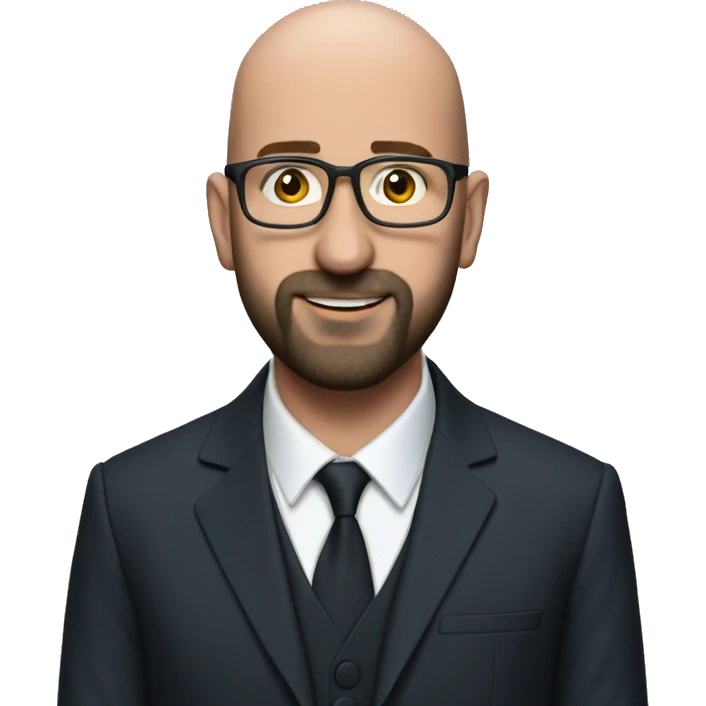 photorealistic Charles Michel  emoji