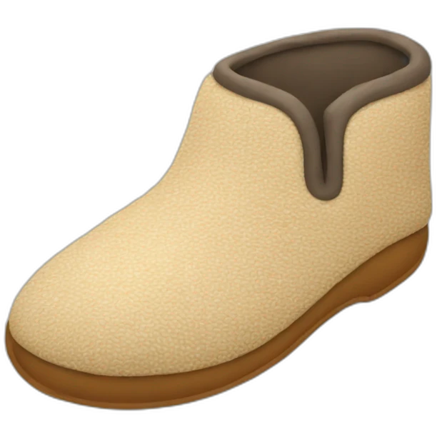 Slipper emoji