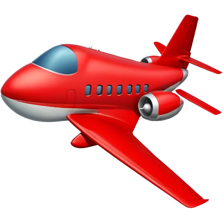Plane with a tongue emoji