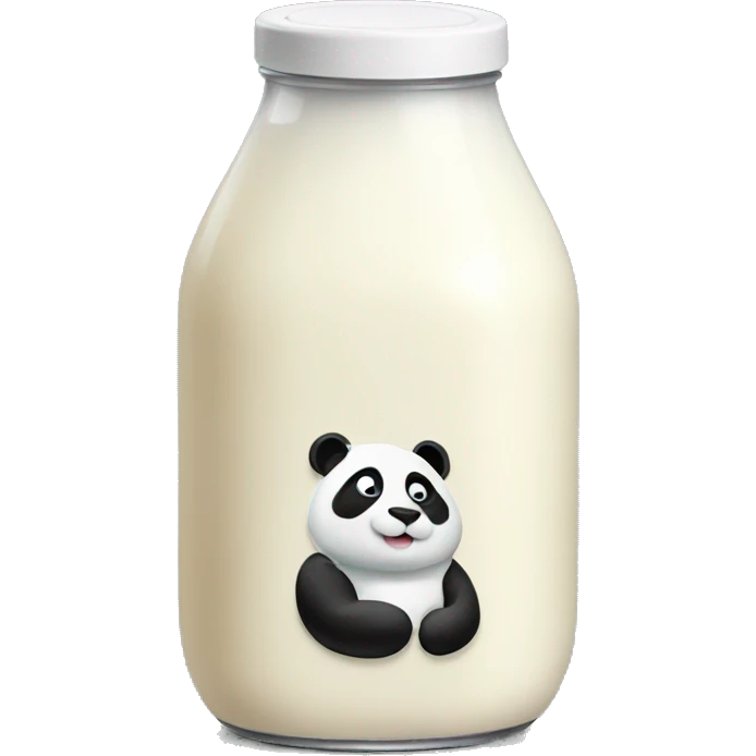 panda milk emoji