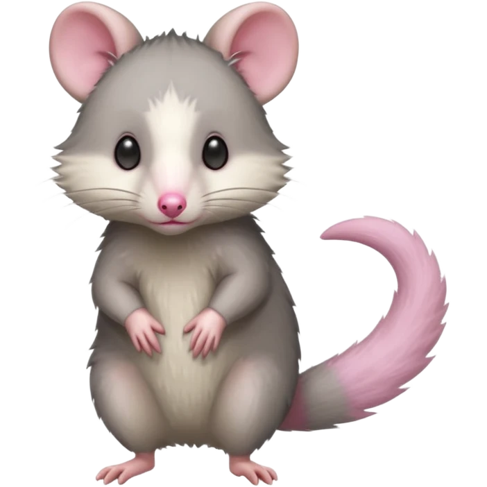 Virginia opossum emoji