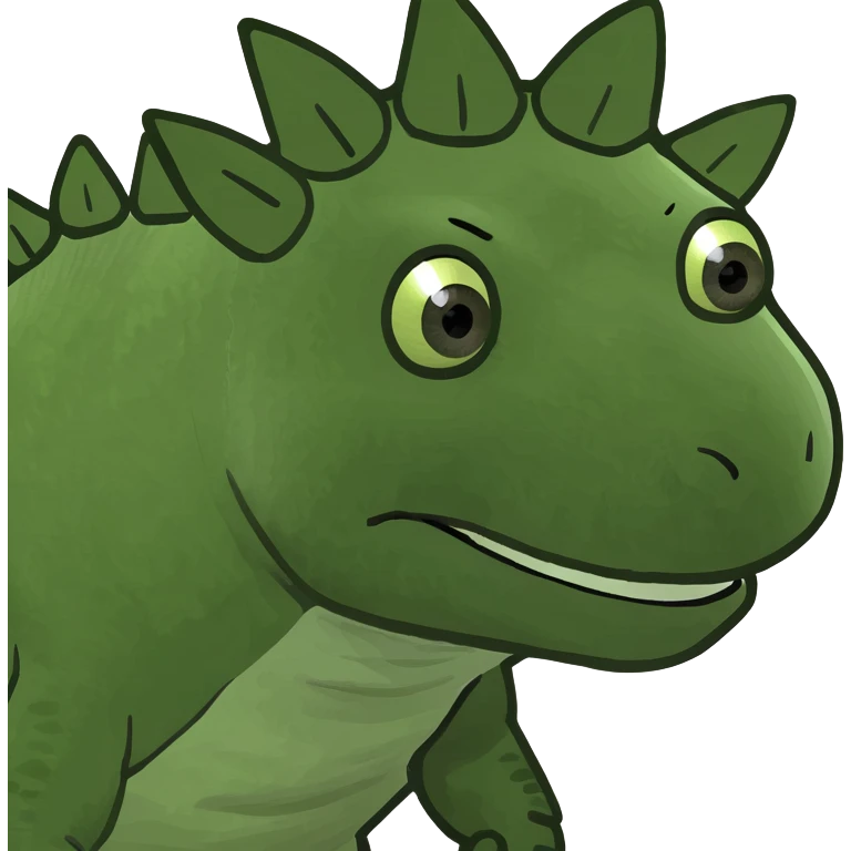 Stegosaurus emoji