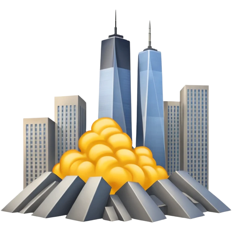 The 9/11 crash emoji
