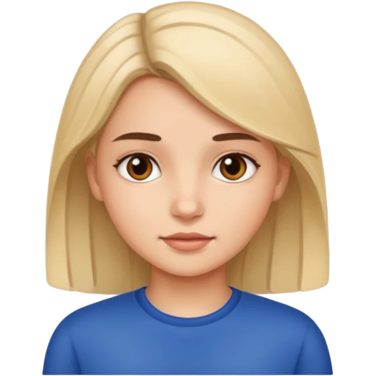 Average European (girl) emoji