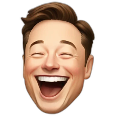 elon musk laughing emoji