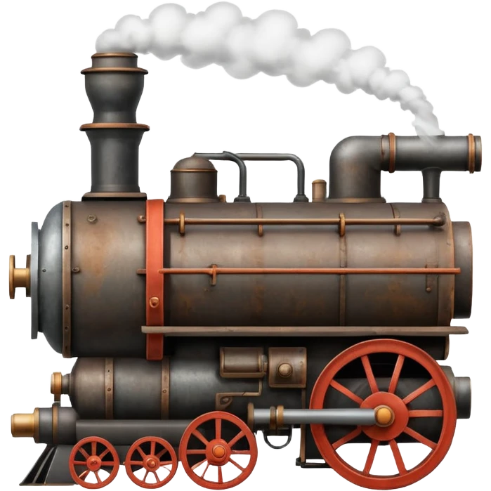 steam engine emoji