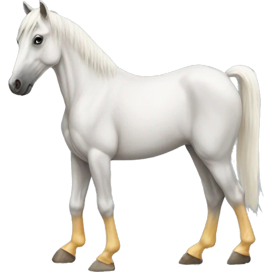 horse with human feet emoji
