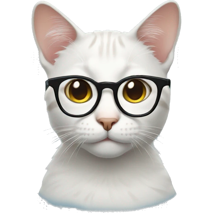 cat with glasses emoji