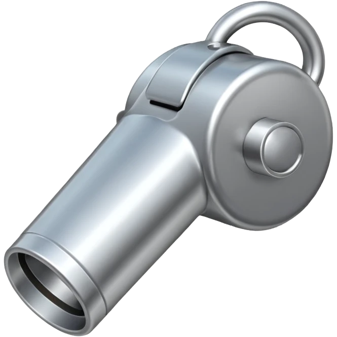 make a ref whistle emoji