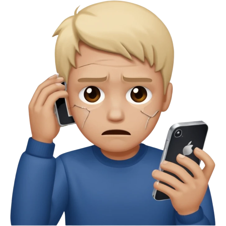 Monday left me broken meme emoji